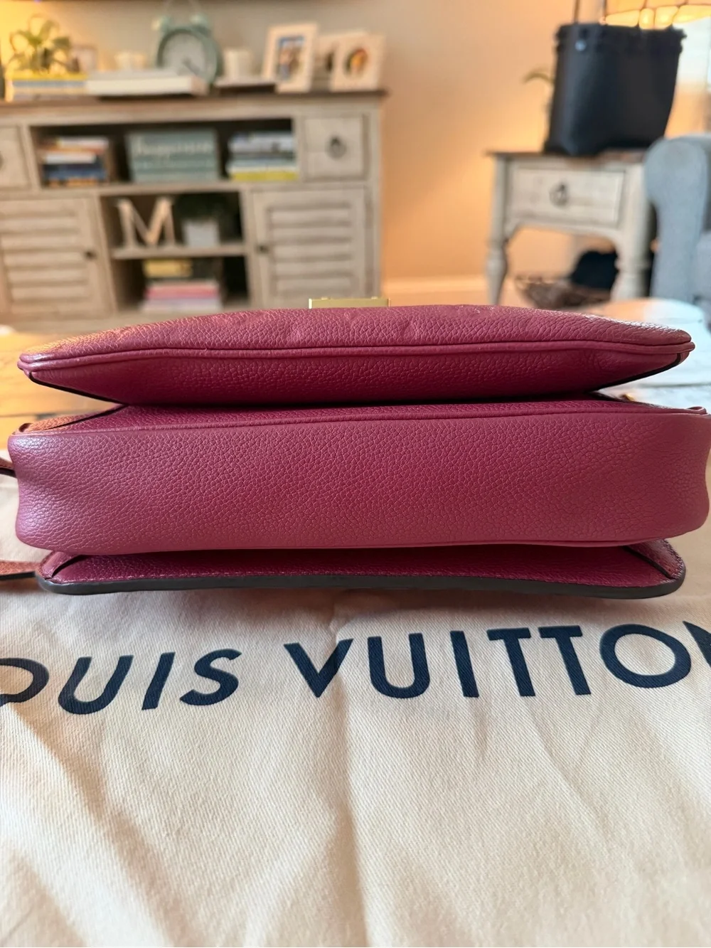 RARE Louis Vuitton Monogram Empreinte Berry Top-Handle Crossbody